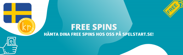 Välkommen till oss för information om Gratis Free Spins på slots! Vi jämför nätcasinon online och hjälper dig att få ta del av Gratissnurr.