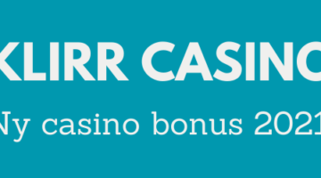 Klirr ny casino bonus